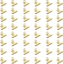 50 Pieces Metal Bulldog Clips