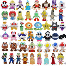 Game Super Mario Bros Soft Plush Toys Stuffed Plushie Peluche Doll Birthday Gift