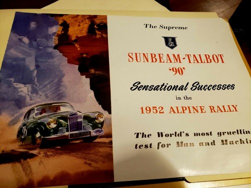 1952 alpine rally - 1952,