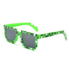 Kids Sunglasses Square Block Pixels Glasses For Boys and Girls Child SALE