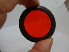 rare  PLAUBEL MAKINA filter  LENS 51MM THREAD red