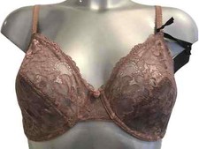 Charnos Mocha Brown & Pink Bra