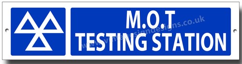 Testing station metal - m.o.t,