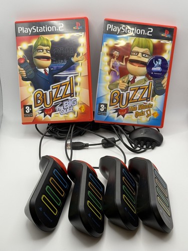 Buzz buzzers for playstation2 - buzz!,