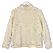 &Daughter Wool High Neck Cable