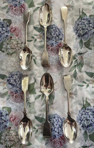 Silver plated vintage fiddle - plated,