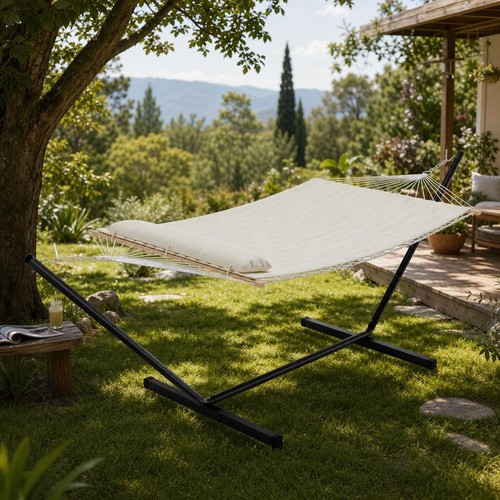 Double hammock with heavy duty - double,