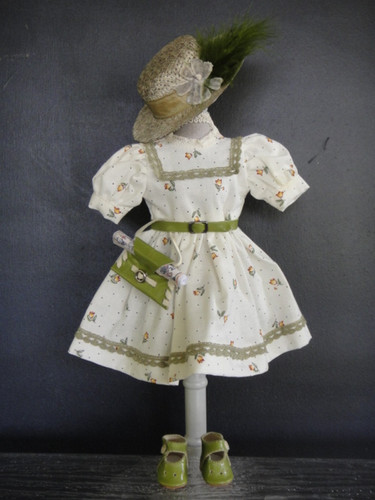 Dress for antique doll - dress,