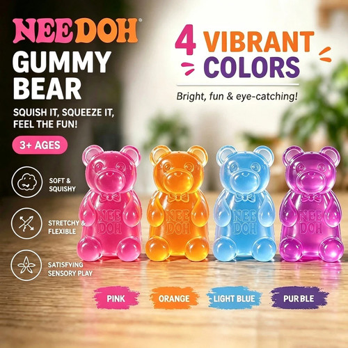 Needoh gummy bear - needoh,