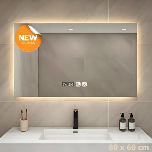 Large illuminated bathroom - large,