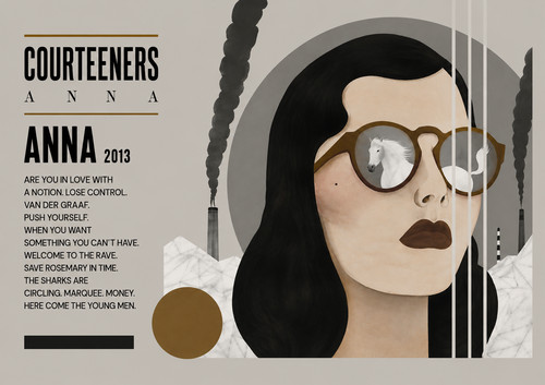 Courteeners anna music - courteeners, poster
