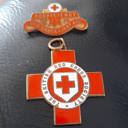 British red cross - red,