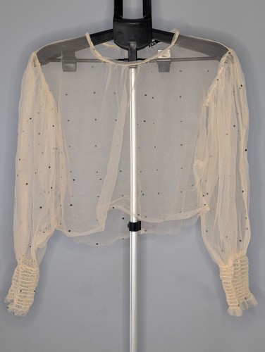 Zara sheer mesh blouse size - blouse,