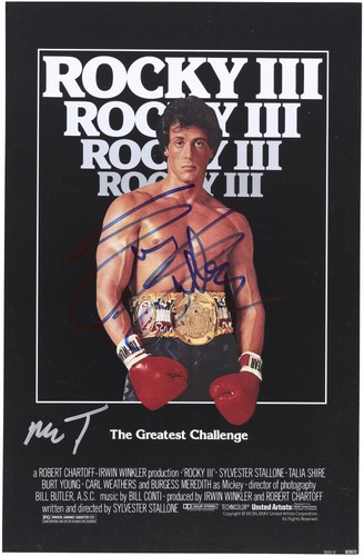 Sylvester stallone and t - stallone,