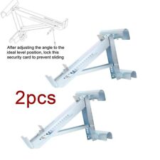 2-Piece Ladder Jacks Two-Rung Short Body Scaffold Extension Adjustable Weather