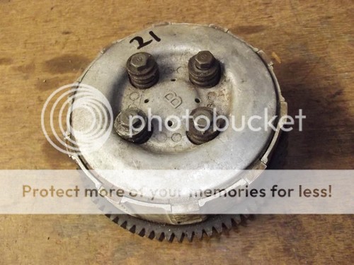 Honda cb200 clutch assembly - honda,