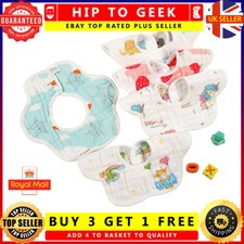 Baby Girl Boy Terry Bibs