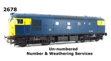 Heljan 2678 Class 26/1 Unnumbered In BR Blue Livery with Inverness Headlights