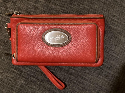 Graffiti red leather - graffiti, new