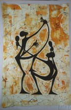 Batik Art , Wall Hanging , One of A kind , Signed , Handmade in Kenya , #2
