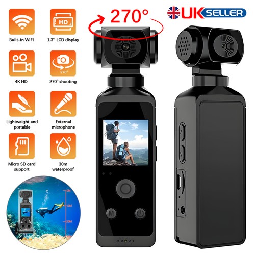 Wifi action camera - 4k,
