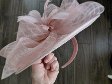 pink wedding hats preowned
