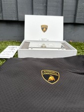 NEW GENUINE ONE YEAR OF OWNERSHIP GIFT FROM LAMBORGHINI URUS V8 ENGINE PLAQUE