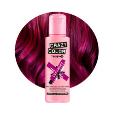 Crazy Color Semi-Permanent Hair Dye 100ml – 40 Vibrant Shades