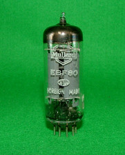 Ebf80 mullard vintage valve - mullard,