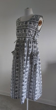 Vintage Debenhams cotton Aztec