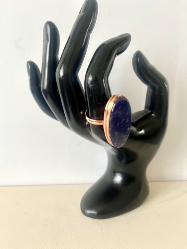 Lapis lazuli copper plated - lazuli, &