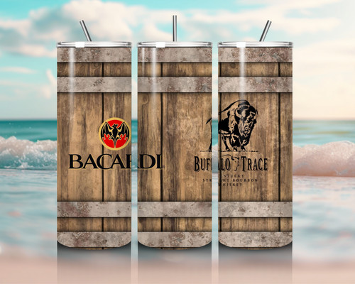 Bacardi barrel 20oz skinny - 20oz,