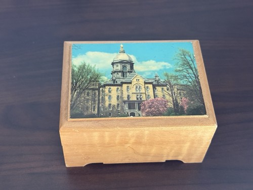 Vintage wooden reuge - wooden, swiss