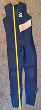 Mens M sleeveless Wetsuit By Gul - Blue Good Condition - Sleeveless
