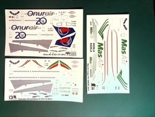 3x Pointerdog7 1/144 Airliner Decals Lot008