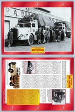 Mory Expedition - 1941 - Convoy Vehicles Atlas Trucks Maxi Card