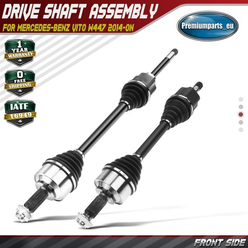 Drive shaft front for - 2x,