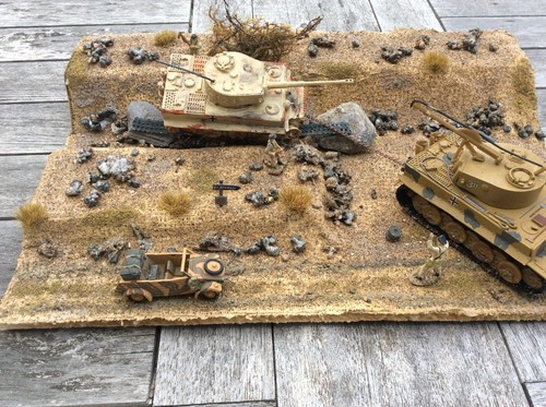 Used military diorama - , ww2