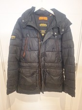 Super Dry Flight Hooded Jacket Men's Size Medium