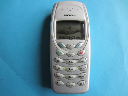 Nokia 3410 mobile phone - mobile, retro