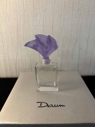 Purple arum crystal bottle - crystal,