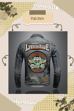 2 Pc Set LARGE Motorcycle