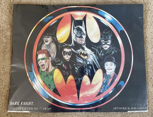 Batman dark knight rare print - dark,