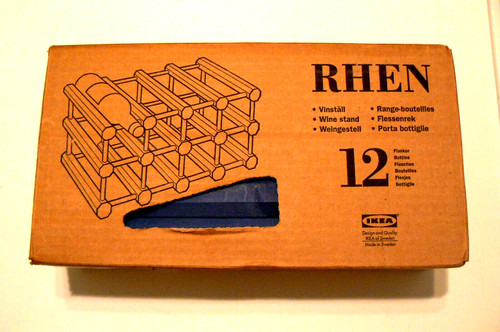 Ikea rhen bottle wine - rhen,