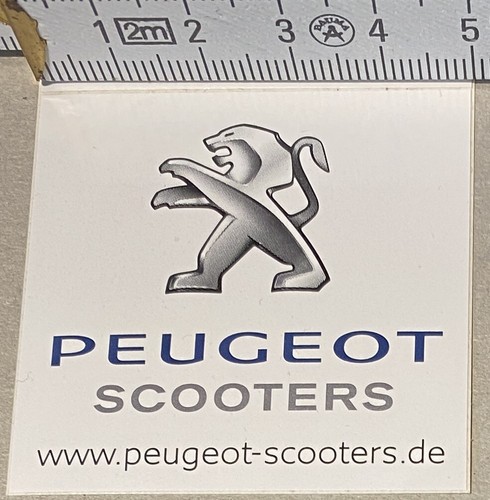 Peugeot scooters decal - scooters, decal/decal