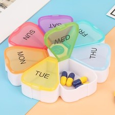 7 Day Weekly Daily Large Pill