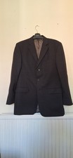 Mens 100% Wool Suit Jacket