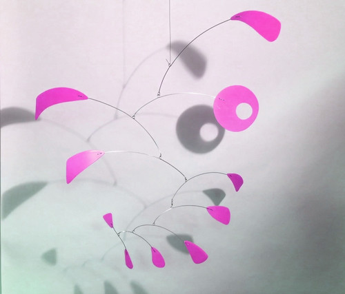 Pink julius art mobile - pink,