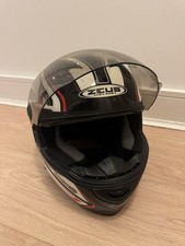 Zeus Motorcycle Full Face Helmet with Visor