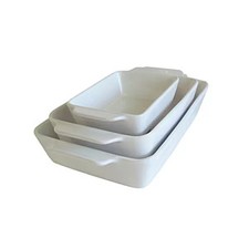 3 Set Ceramic Baking/Roaster